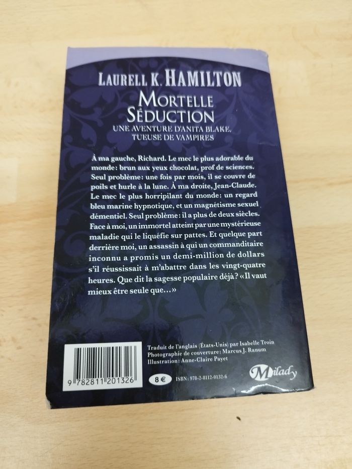 Anita Blake, tome 6 : Mortelle Séduction - photo numéro 2