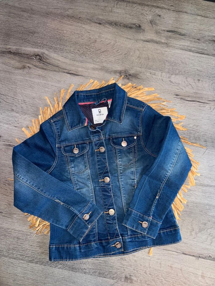Veste en jeans okaidi 8 ans