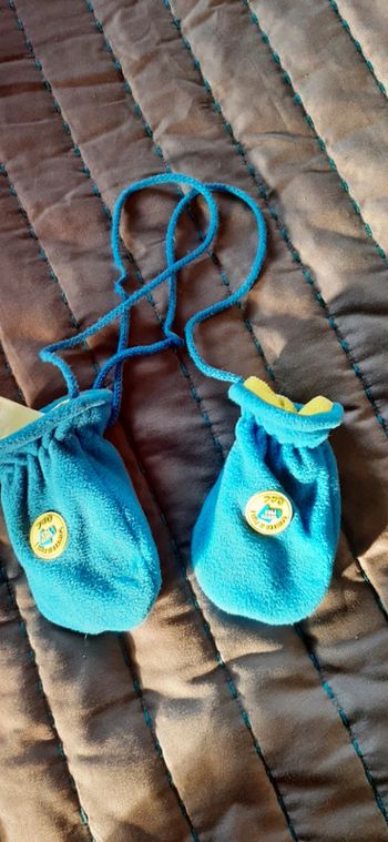 Moufles 18/23 mois polaire