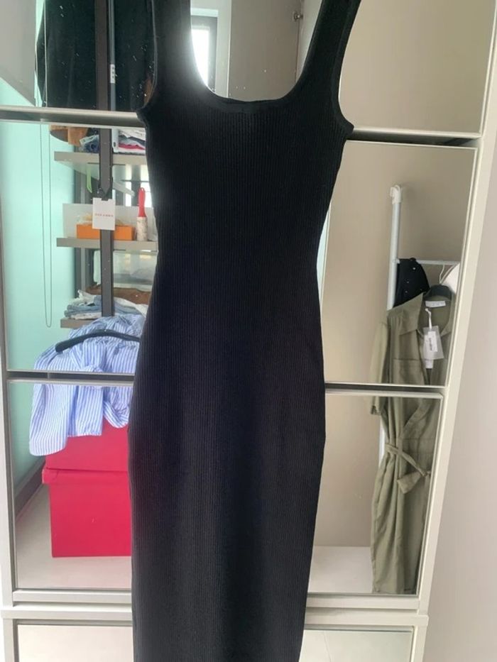 Vestito in maglina nero taglia unica