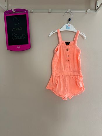 Barboteuse d’été à bretelles - T3mois - Kiabi 