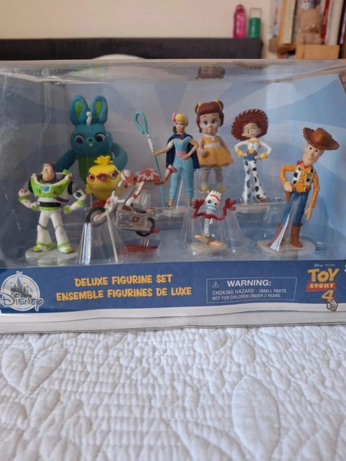 Coffret de 9 figurines toy story 4 disney pixar - photo numéro 3