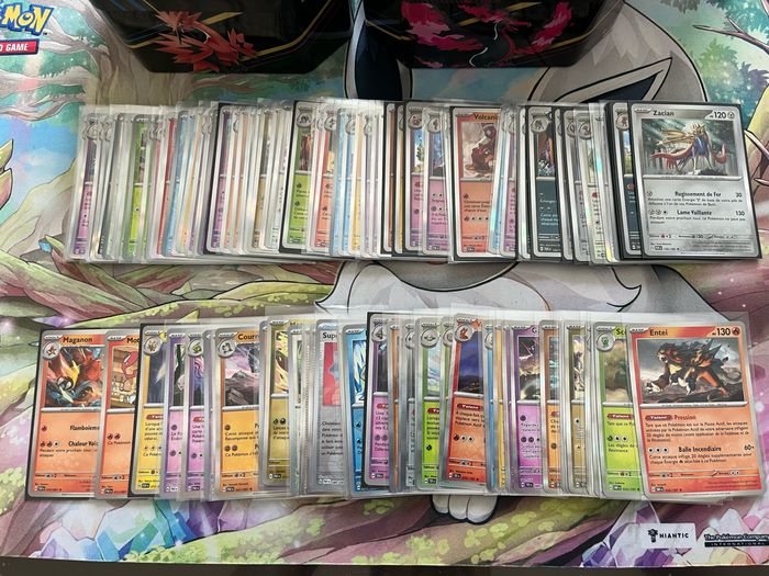 Lot 100 cartes Pokémon brillantes sans double - photo numéro 2
