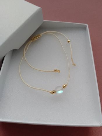 Bracelet bohème perlé lumineuse