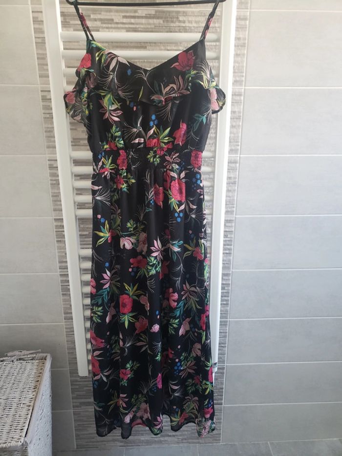 Robe longue fleurie pimkie 36