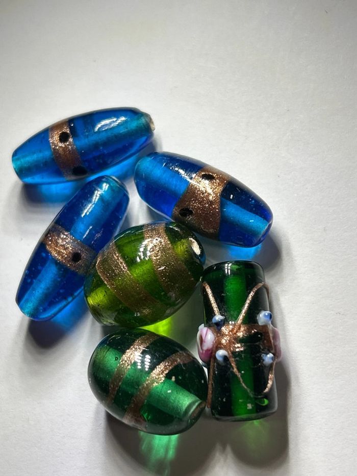 A634, Perles en verre - photo numéro 2