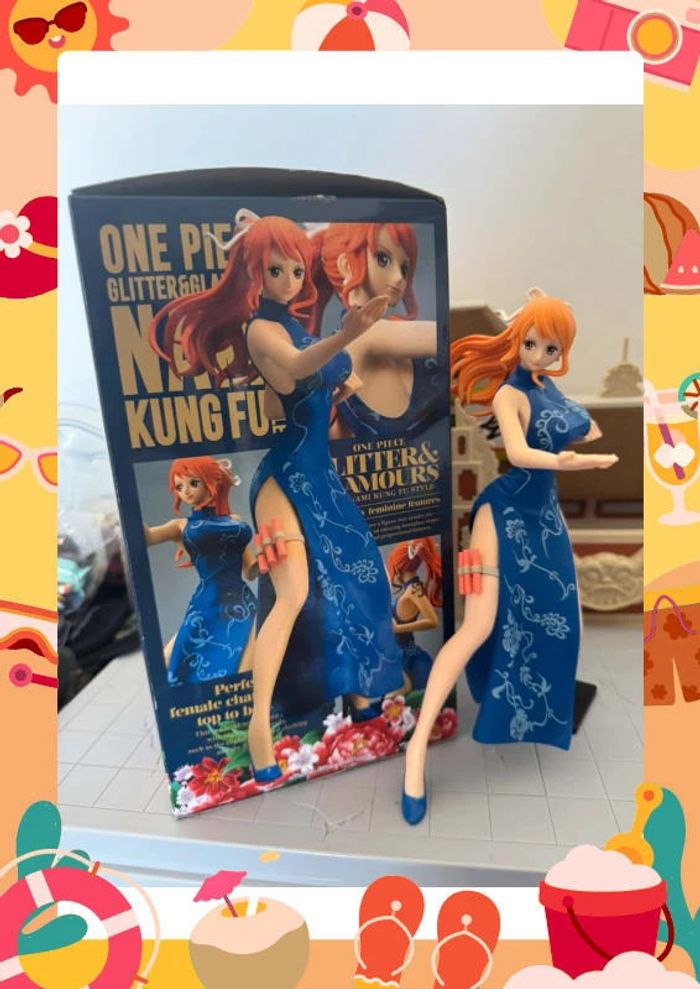 Figurine géante Nani One Piece sexy Kung Fu Banpresto officielle avec boite - photo numéro 6