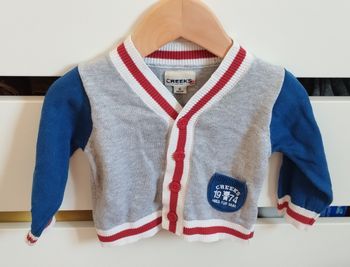 Gilet garçon 6 mois creeks