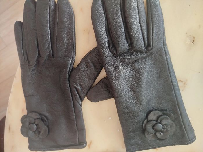 Gants cuir Damart