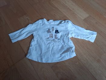 T shirt longue manche 3 mois