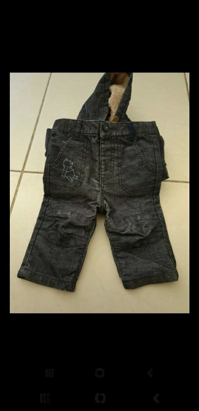 Ensemble pantalon et veste 6 mois disney - photo numéro 2