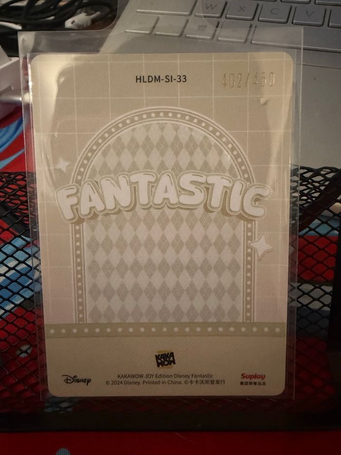 Carte Numérotée Cheerfulness Chip ´n Dale USR - photo numéro 3