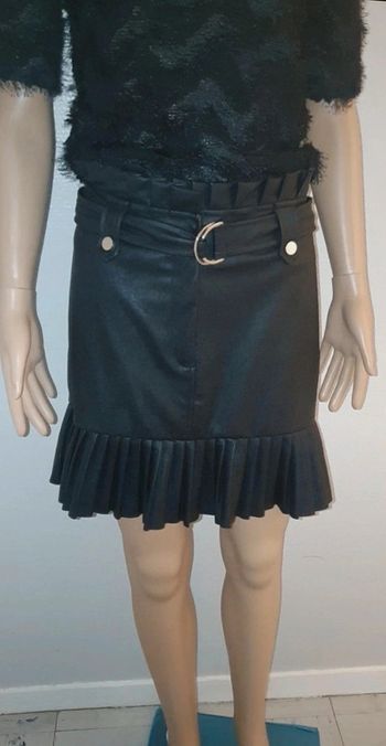 Jupe simili cuir