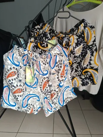 Shorts fluides (les deux)