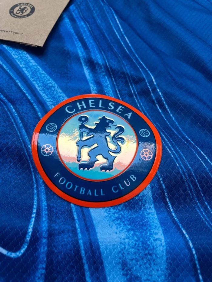 Maillot concept foot Chelsea bleu édition Vagues taille M - photo numéro 8