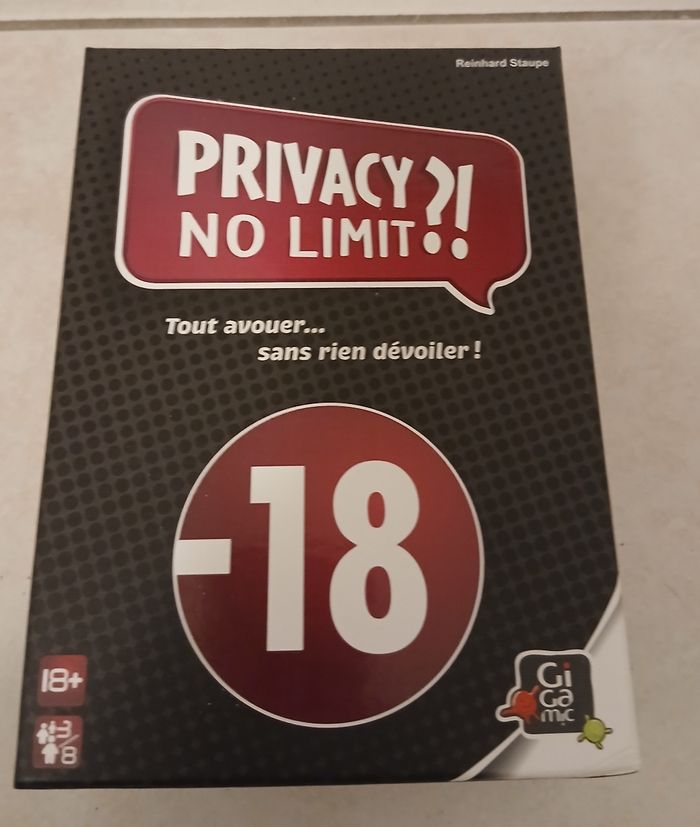 Jeu de société adulte no limit