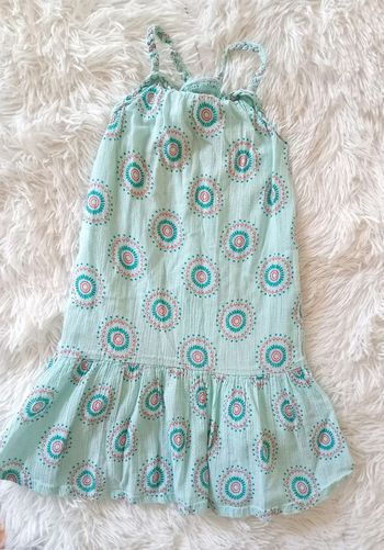 Robe fille 3ans Vertbaudet 💚🤍