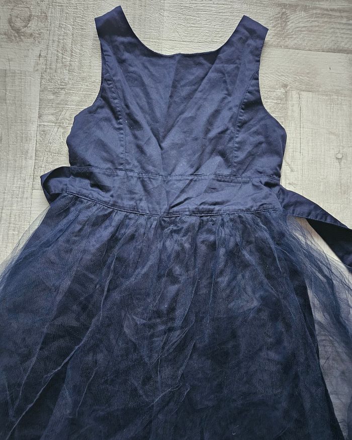 Robe de fêtes et collant vertbaudet 9 ans fille - photo numéro 2
