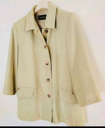 Veste Taille 42 / 44  vintage vert  pâle