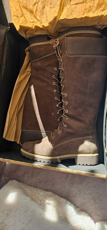 Bottes haute Timberland cuir 39.5