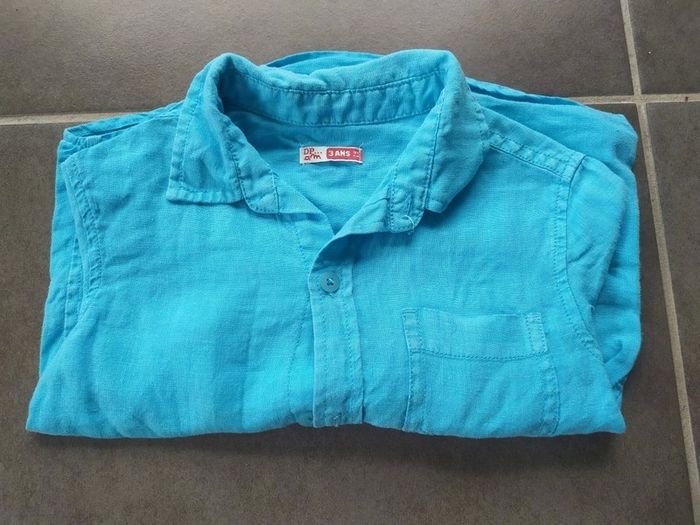 Chemise en lin DPAM 3 ans - photo numéro 2