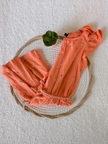 🍊 Robe à pois Kiabi – 6 ans