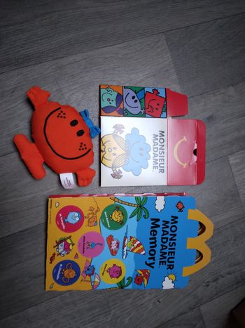 Peluche monsieur Madame