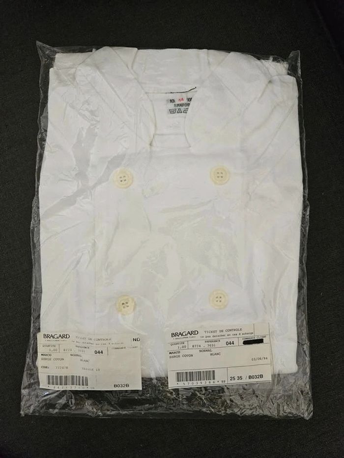 Veste de cuisinier
Bragard.
Taille : 44
Neuve