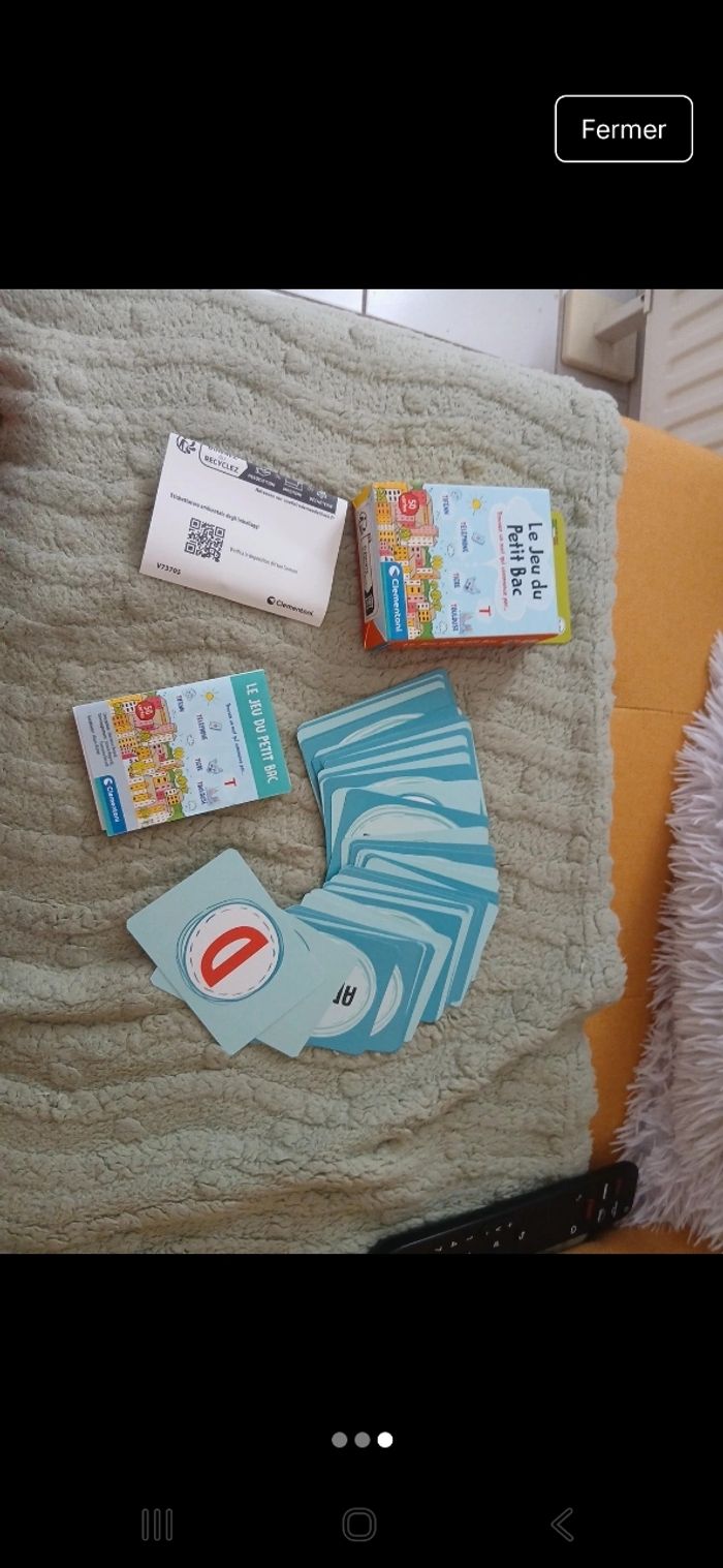 Jeu de société  enfant  "Jeu du petit bac" - photo numéro 3