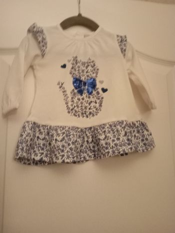 Robe motifs Chat 6 mois