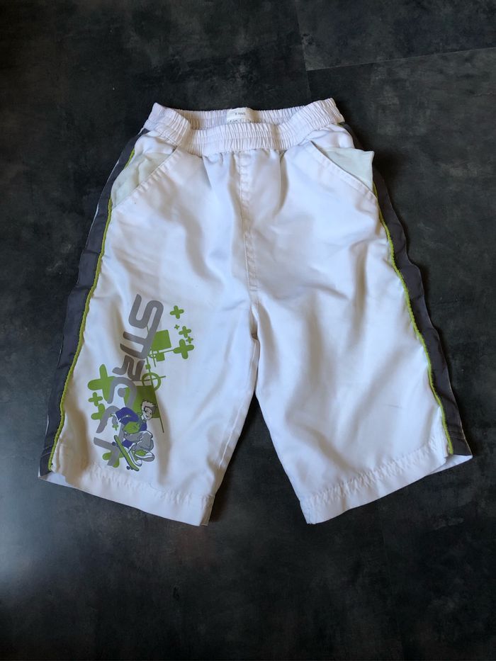 Short bermuda blanc 6 ans - photo numéro 2