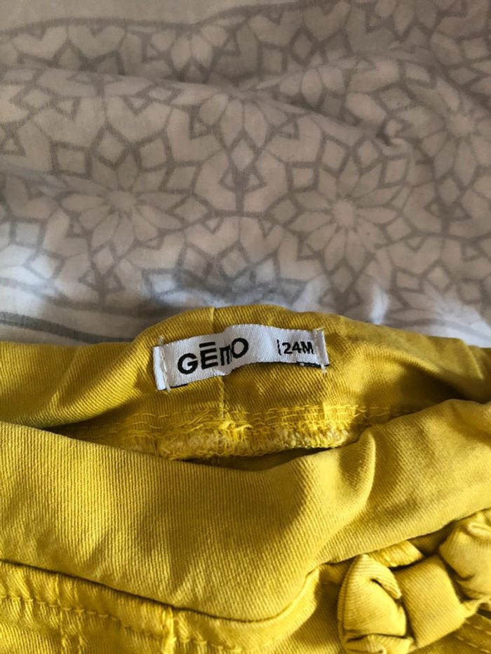 Pantalon 24 mois jaune - photo numéro 3