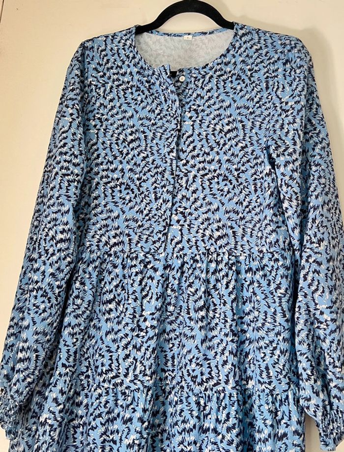 Robe longue imprimée Taille L - photo numéro 3