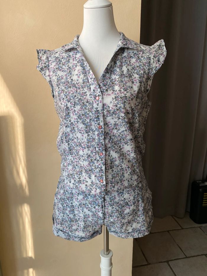 Combi short fleuri NafNaf 42