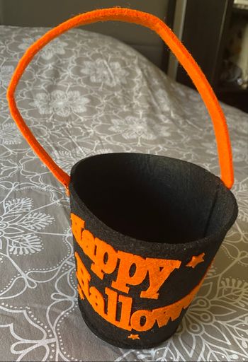 Seau Halloween 🎃 feutrine