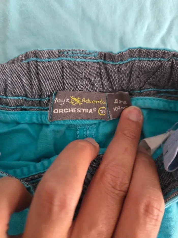 Ensemble short turquoise - photo numéro 2