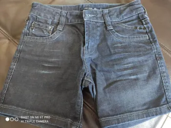 Short jean Teddy Smith fille 12 ans