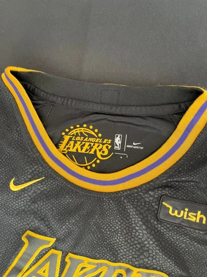Maillot Lakers Numéro 23 Lebron James Swingman - photo numéro 7