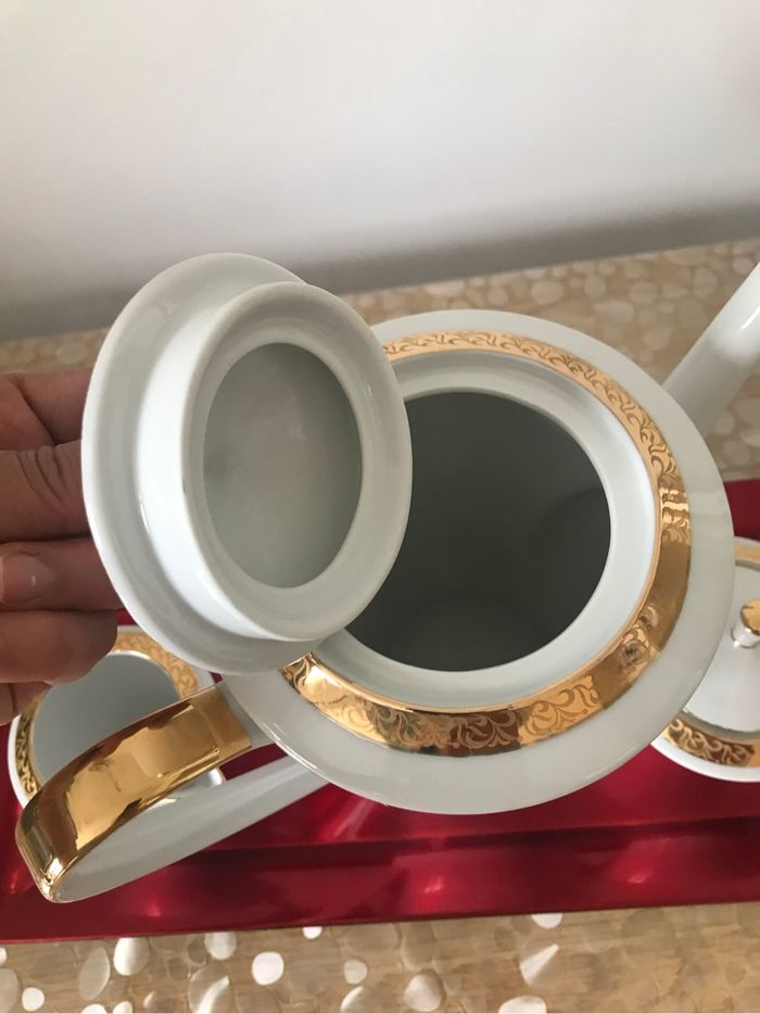 Service à café  porcelaine  de Limoge - photo numéro 5