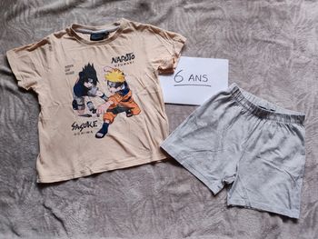 Pyjama été garçon Naruto 6 ans