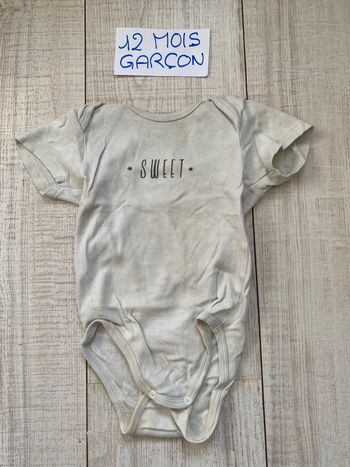 Body à manches courtes