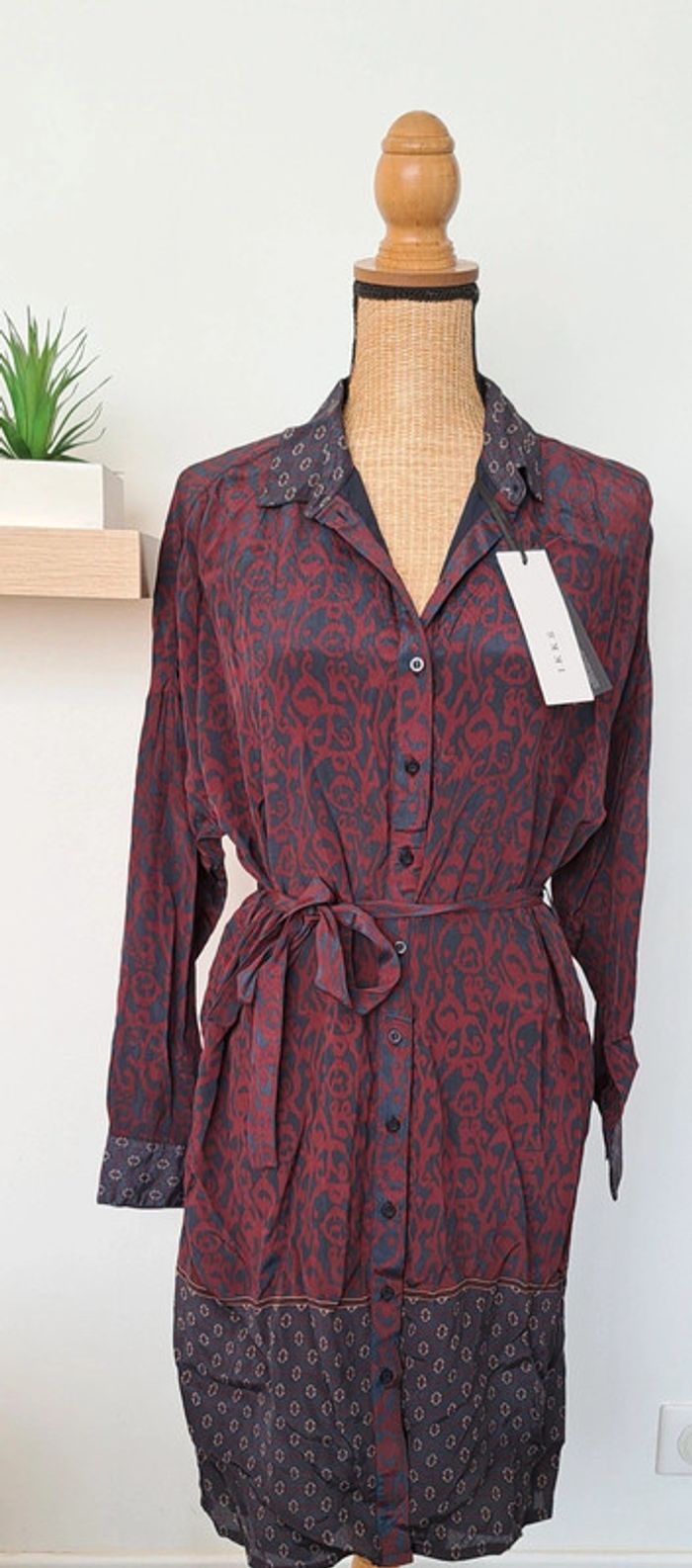 Robe chemise imprimée IKKS - photo numéro 2