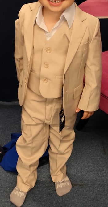 Costume enfant beige