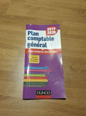 Plan comptable général 2019 2020