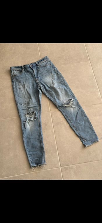 Jean effet used troué Taille 42