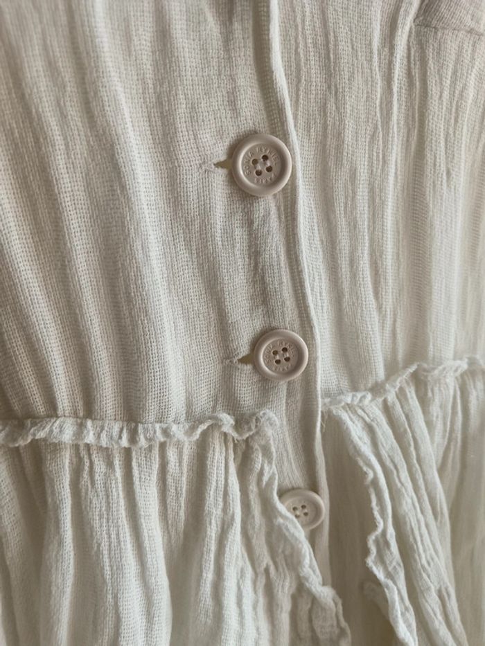 Sonia Rykiel | Robe à volant effet lin | t. 40 - photo numéro 4