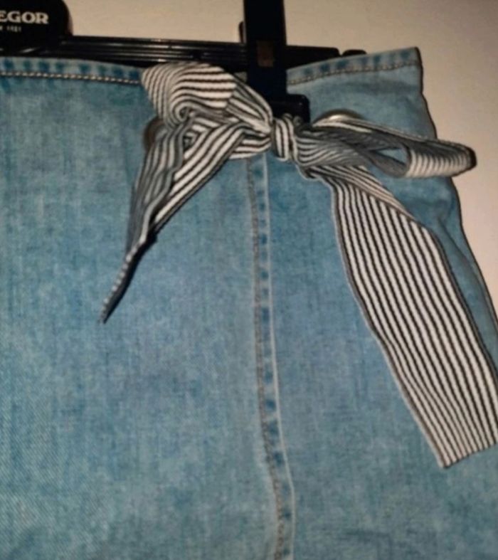 Jupe jean cache cache taille 38 - photo numéro 2