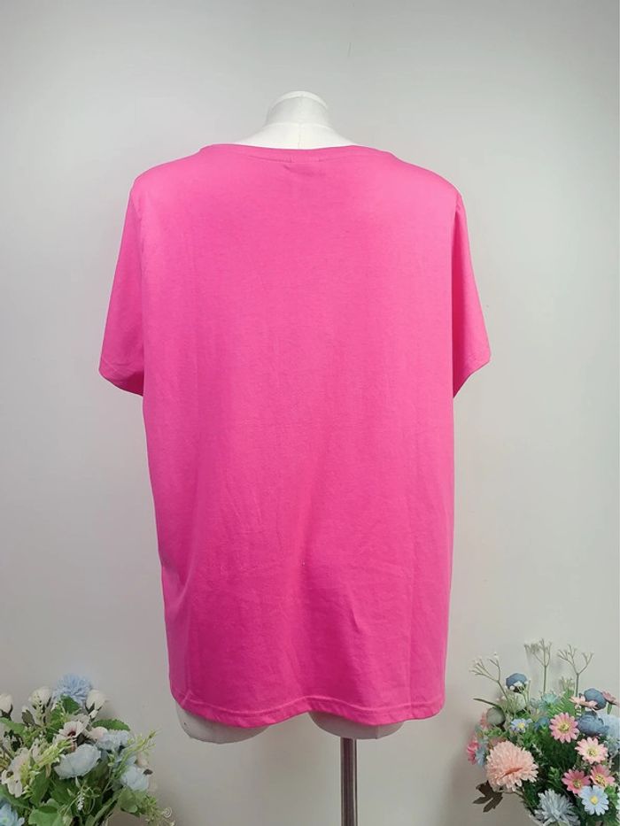 Top T-shirt Oversize Cute Kawaii Barbie Pink Sanrio Hello Kitty Cosplay Lolita - photo numéro 9