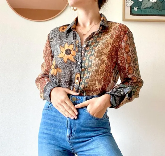 Chemise Desigual Rodano en taille L - Comme neuve