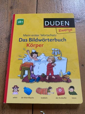 Livre enfant pour apprendre l’allemand le corps